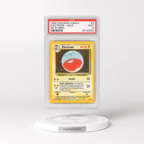 1999 Jungle #2 Electrode - Holo No Symbol (PSA 9 MINT)