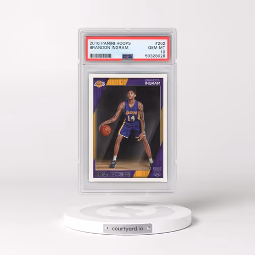 2016 Panini Hoops #262 Brandon Ingram (PSA 10 GEM MINT)