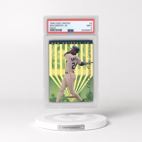 1995 Leaf Limited Gold #6 Ken Griffey Jr (PSA 9 MINT)