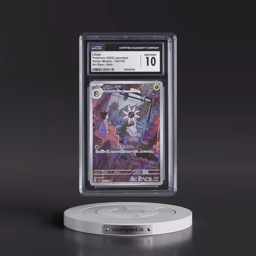 2024 Pokémon SV7-Stellar Miracle #104 Lileep - Art Rare (CGC 10 GEM MINT)
