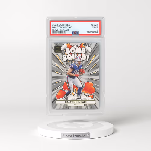 2023 Panini Donruss Bomb Squad #BS27 Dalton Kincaid (PSA 9 MINT)