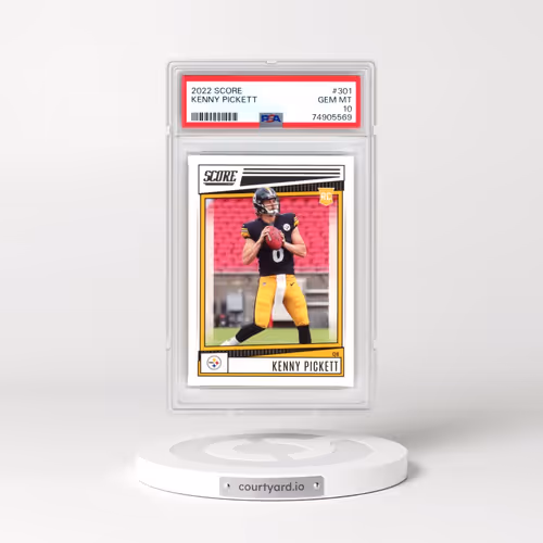 2022 Panini Score #301 Kenny Pickett (PSA 10 GEM MINT)