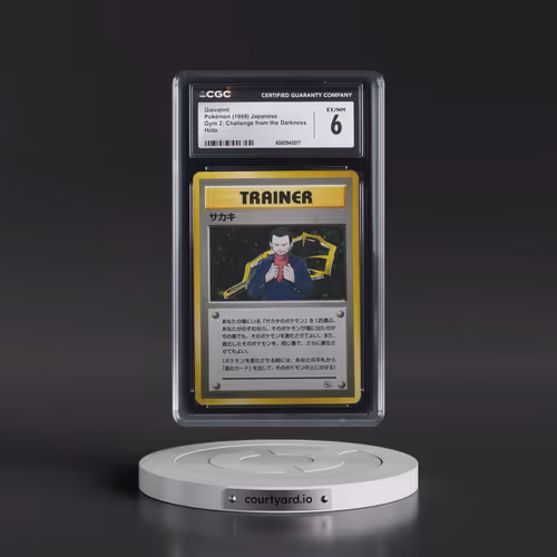 1999 Gym 2: Challenge from the Darkness Giovanni - Holo (CGC 6 EX-NM)