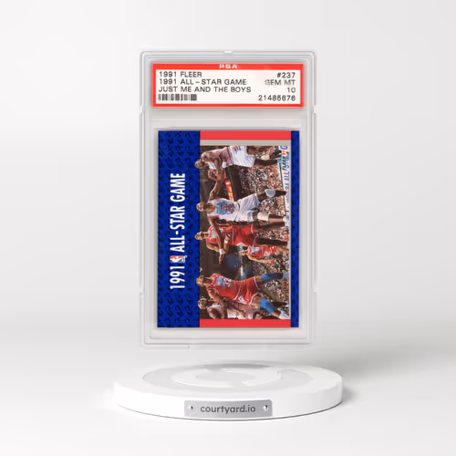 1991 Fleer #237 1991 All-Star Game - Just Me and the Boys (PSA 10 GEM MINT)