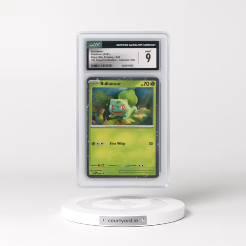 2023 Black Star Promos - Scarlet & Violet SVP EN #046 Bulbasaur - Cosmos Holo (CGC 9 MINT)