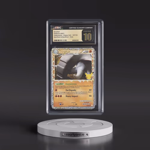2021 Celebrations - Classic Collection #107/123 Donphan - HeartGold & SoulSilver Holo (CGC 10 PR