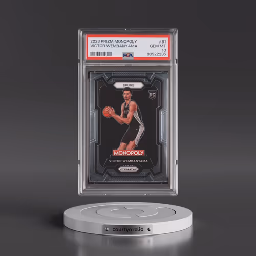 2023 Panini Prizm Monopoly #81 Victor Wembanyama (PSA 10 GEM MINT)