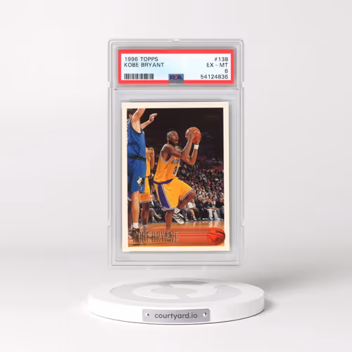 1996 Topps #138 Kobe Bryant (PSA 6 EX-MT)