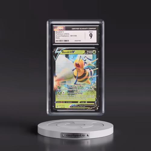 2022 Astral Radiance #001/189 Beedrill V - Holo (CGC 9 MINT)