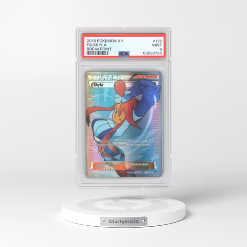 2016 Pokémon XY Breakpoint #122 Skyla - Full Art (PSA 9 MINT)