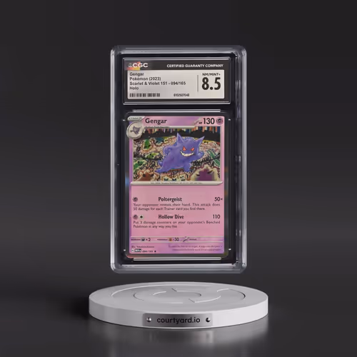2023 Scarlet & Violet 151 - MEW EN #094/165 Gengar - Holo (CGC 8.5 NM-MT+)