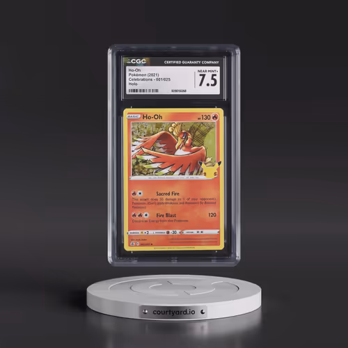 2021 Celebrations #001/025 Ho-Oh - Holo (CGC 7.5 NM+)