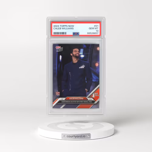 2024 Topps Now #D1 Caleb Williams (PSA 10 GEM MINT)