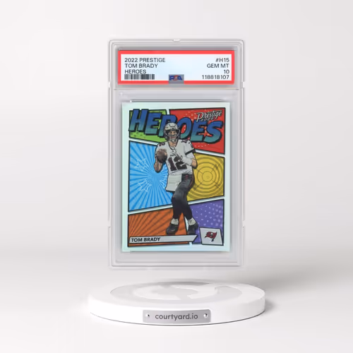 2022 Panini Prestige Heroes #H15 Tom Brady (PSA 10 GEM MINT)