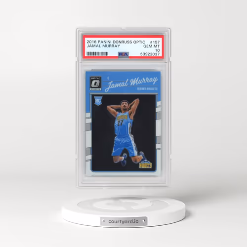 2016 Panini Donruss Optic #157 Jamal Murray (PSA 10 GEM MINT)