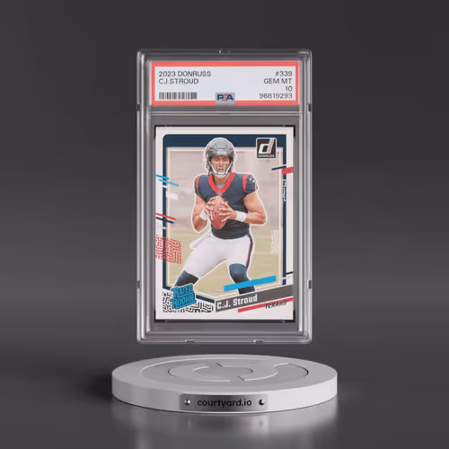 2023 Panini Donruss #339 CJ Stroud (PSA 10 GEM MINT)