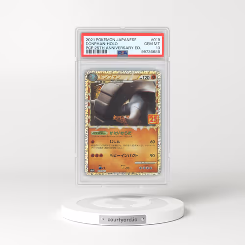 2021 Pokémon Promo Card Pack 25th Anniversary Edition #019 Donphan - Holo (PSA 10 GEM MINT)