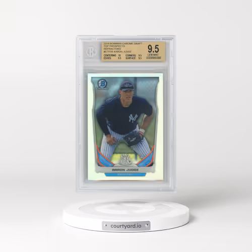 2014 Bowman Draft Picks Top Prospects #CTP39 Aaron Judge - Chrome-Refractor (BGS 9.5 GEM MINT)