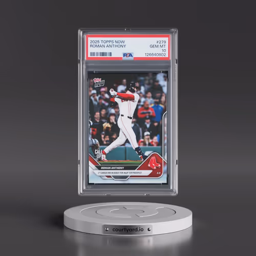 2025 Topps Now #279 Roman Anthony (PSA 10 GEM MINT)