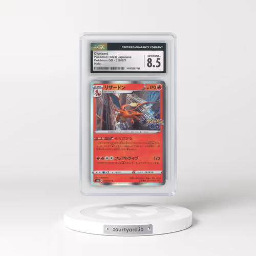 2022 Pokémon GO #010/071 Charizard - Holo (CGC 8.5 NM-MT+)