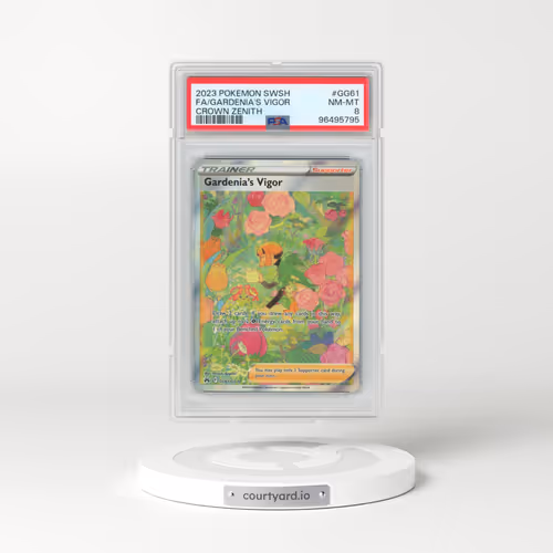 2023 Pokémon Sword and Shield Crown Zenith #GG61 Gardenia's Vigor - Full Art (PSA 8 NM-MT)