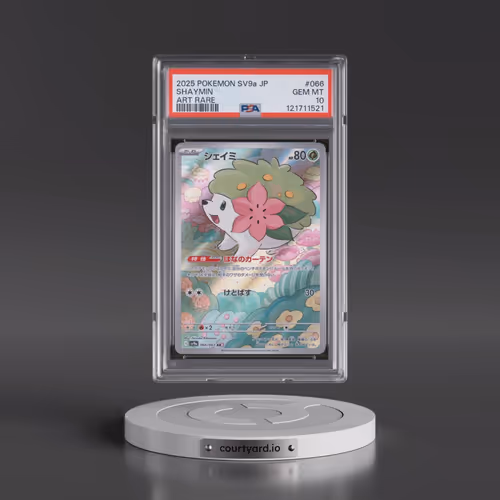 2025 Pokémon Sv9a-Heat Wave Arena #066 Shaymin - Art Rare (PSA 10 GEM MINT)