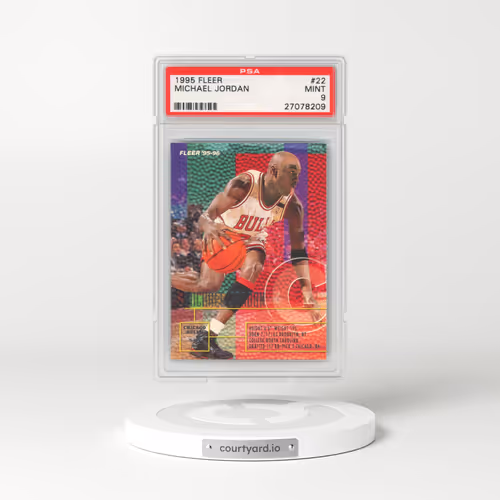 1995 Fleer #22 Michael Jordan (PSA 9 MINT)