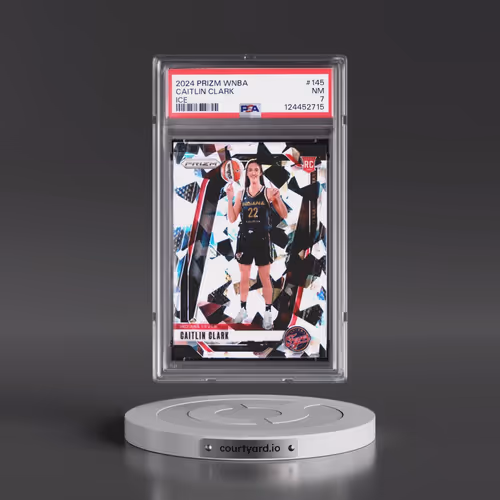 2024 Panini Prizm WNBA #145 Caitlin Clark - Ice (PSA 7 NM)