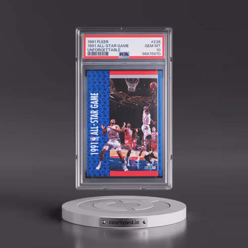 1991 Fleer #238 1991 All-Star Game - Unforgettable (PSA 10 GEM MINT)