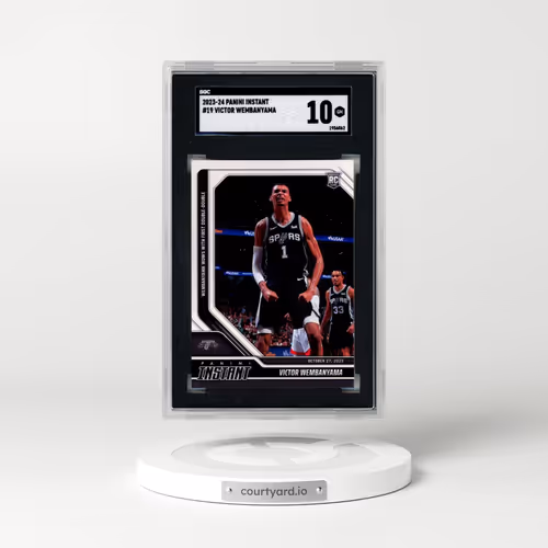 2023 Panini Instant #19 Victor Wembanyama (SGC 10 GEM MINT)