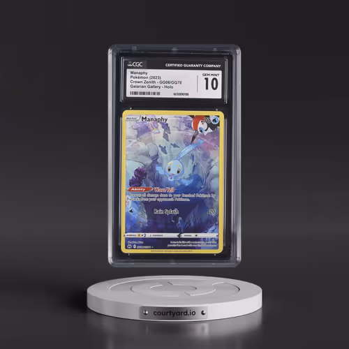 2023 Crown Zenith #GG06/GG70 Manaphy - Galarian Gallery Holo (CGC 10 GEM MINT)
