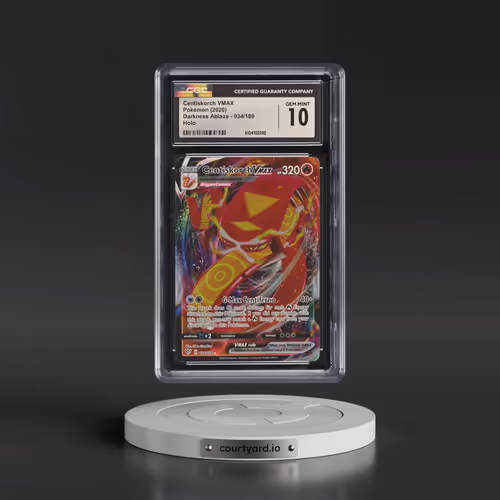 2020 Darkness Ablaze #034/189 Centiskorch VMAX - Holo (CGC 10 GEM MINT)