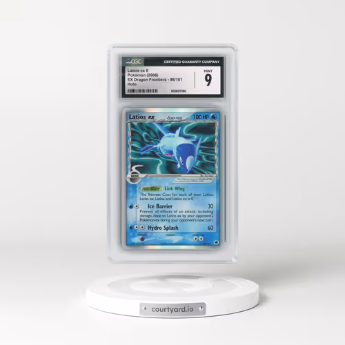 2006 EX Dragon Frontiers #96/101 Latios ex δ - Holo (CGC 9 MINT)