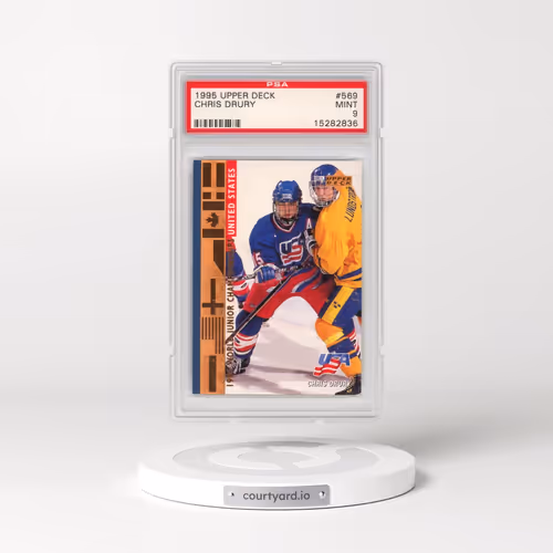 1995 Upper Deck #569 Chris Drury (PSA 9 MINT)