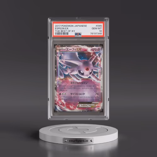 2017 Pokémon the Best of XY #045 Espeon EX - Holo (PSA 10 GEM MINT)