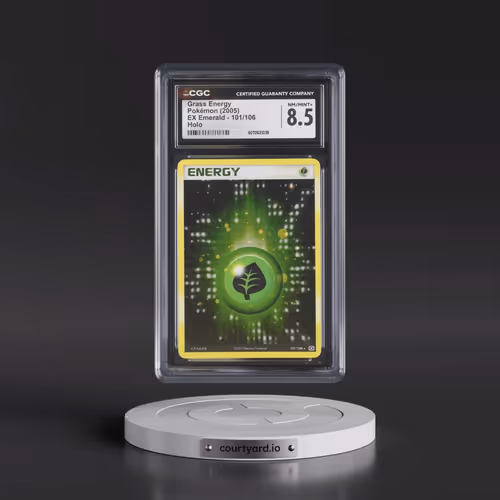 2005 EX Emerald #101/106 Grass Energy - Holo (CGC 8.5 NM-MT+)