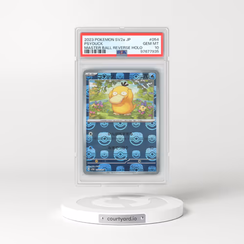 2023 Pokémon Sv2a-Pokemon 151 #054 Psyduck - Reverse Holo Master Ball (PSA 10 GEM MINT)