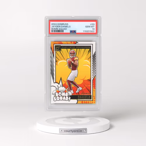 2024 Panini Donruss Bomb Squad #29 Jayden Daniels (PSA 10 GEM MINT)