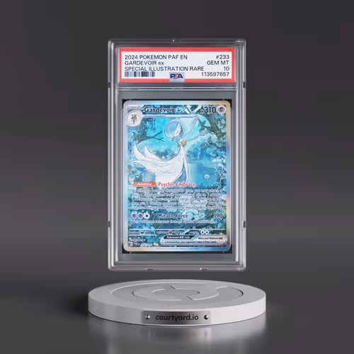 2024 Pokémon Paf EN-Paldean Fates #233 Gardevoir EX - Holo Special Illustration Rare (PSA 10 GEM MIN
