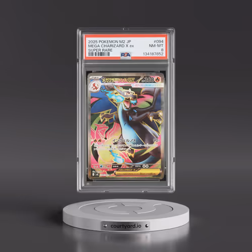 2025 Pokémon M2-Inferno X #094 Mega Charizard X EX - Holo Super Rare (PSA 8 NM-MT)
