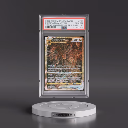 2022 Pokémon Sword & Shield Vstar Universe #261 Giratina Vstar - Full Art Ultra Rare (PSA 10 GEM MIN