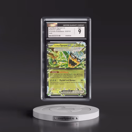 2024 Prismatic Evolutions - PRE EN #012/131 Teal Mask Ogerpon ex - Holo (CGC 9 MINT)