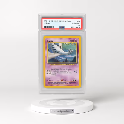 2001 Pokémon Neo Revelation #20 Lugia (PSA 10 GEM MINT)