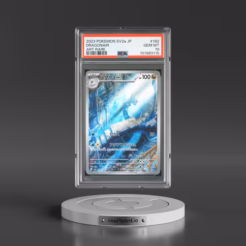 2023 Pokémon Sv2a-Pokemon 151 #182 Dragonair - Art Rare (PSA 10 GEM MINT)