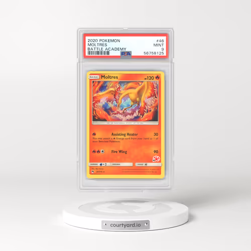 2020 Battle Academy #46 Moltres (PSA 9 MINT)