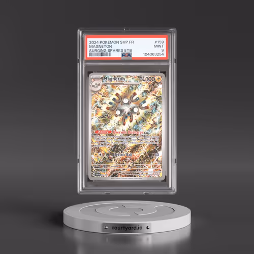 2024 Pokémon Svp EN-SV Black Star Promo #159 Magneton - Surging Sparks Elite Trainer Box (PSA 9 MINT)
