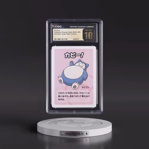 2023 Pokémon Old Maid Super High Tension Snorlax (CGC 10 PRISTINE)