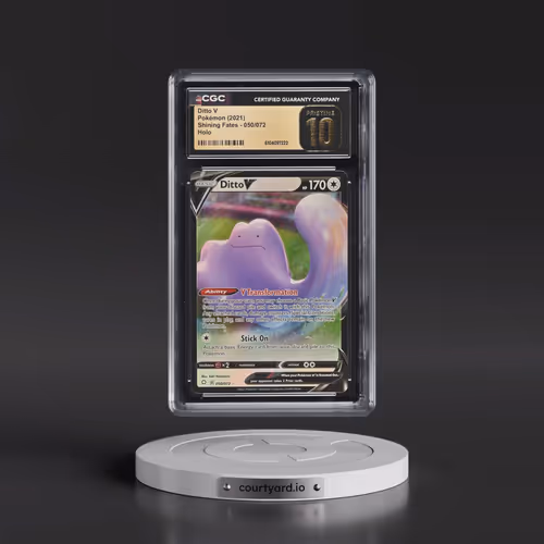 2021 Shining Fates #050/072 Ditto V - Holo (CGC 10 PRISTINE)