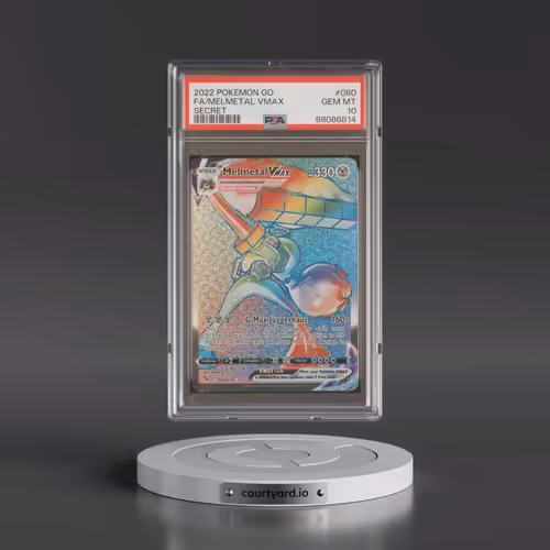 2022 Pokémon Go #080 Melmetal Vmax - Full Art Secret (PSA 10 GEM MINT)