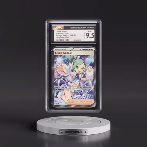 2024 Surging Sparks - SSP EN #234/191 Lisia's Appeal - Ultra Rare Holo (CGC 9.5 MINT+)